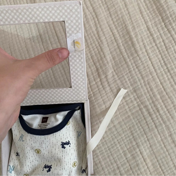 Tea Collection Baby Boy Top And Pants Gift Set - Picture 5 of 5